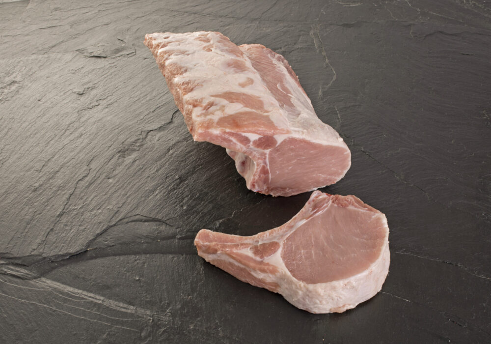 Kotelett ohne Schwarte